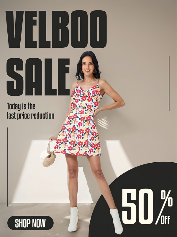 Flora Print Mini Dress